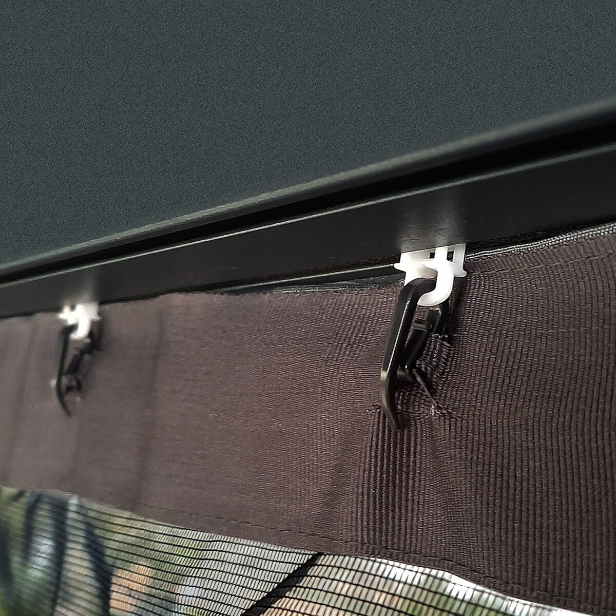 Mosquitera para Cenador Dallas 611 x 363 - 4 piezas Gris oscuro-4