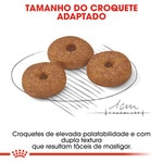 Ração para Cão Mini Ageing + 12 Anos com Mais de 10 kg embalagem 3,5 kg