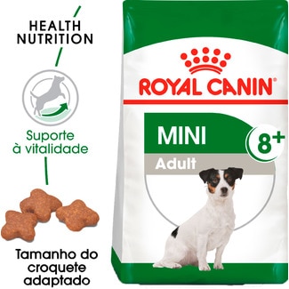 Ração para Cão Mini Adulto + 8 Anos embalagem 2 kg - Royal Canin