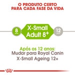 Alimento Seco para Cão X-Small Adulto + de 8 Anos  com Mais de 4 kg embalagem 1,5 kg
