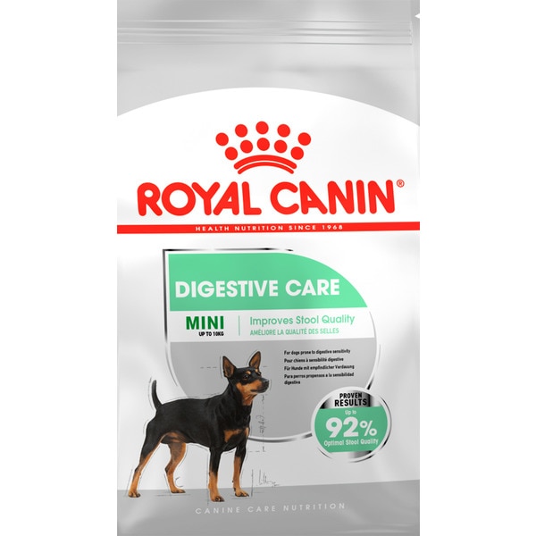 Ração para Cão Digestive Care Mini embalagem 8 kg