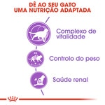Ração para Gato Esterilizado com + 7 Anos embalagem 1,5 kg