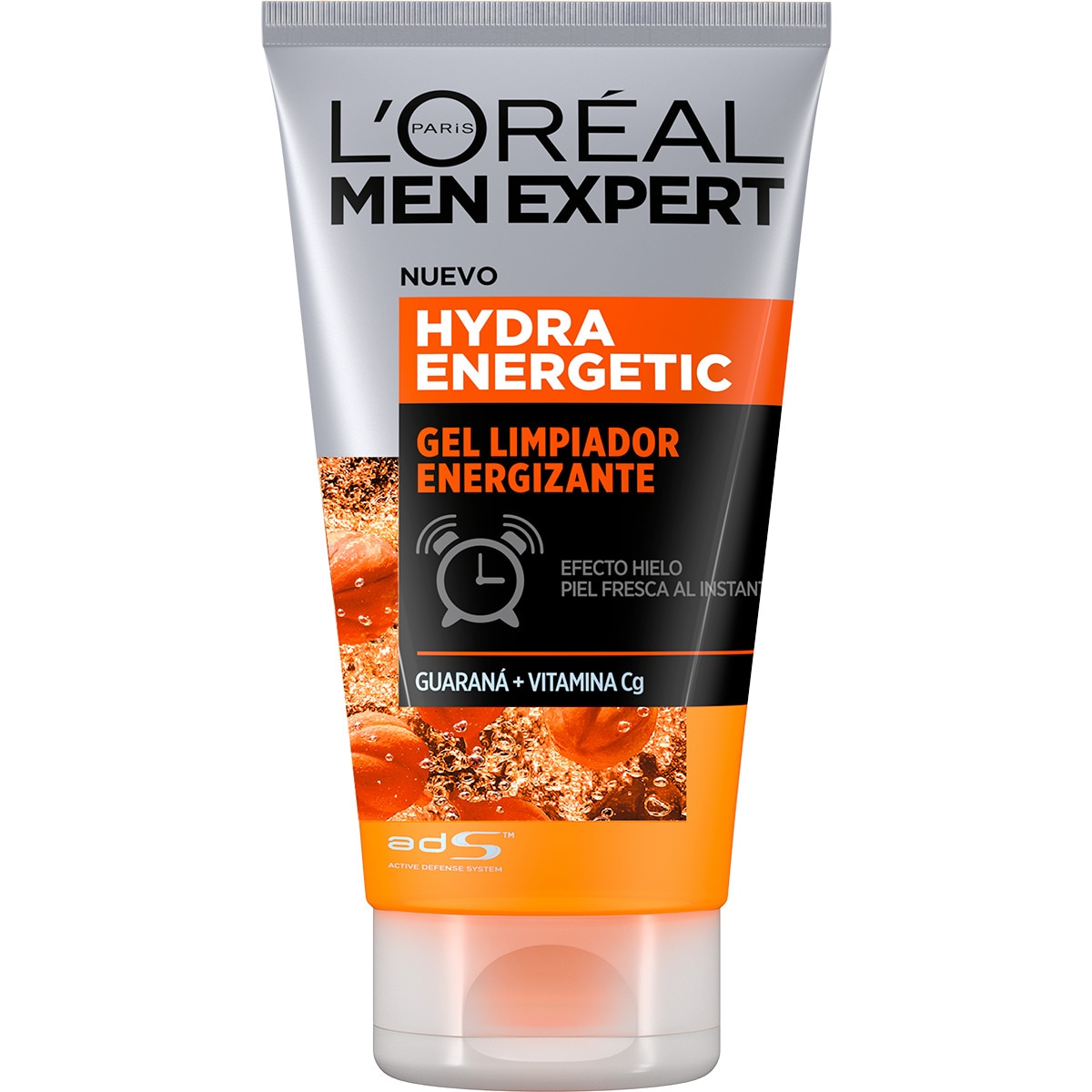 Men Expert Gel Limpeza Facial Hydra Energetic embalagem 100 ml