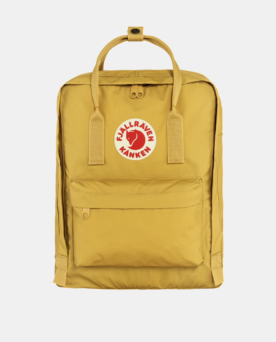 Mochila Kanken com Fecho de Correr - Amarelo Amarelo-1