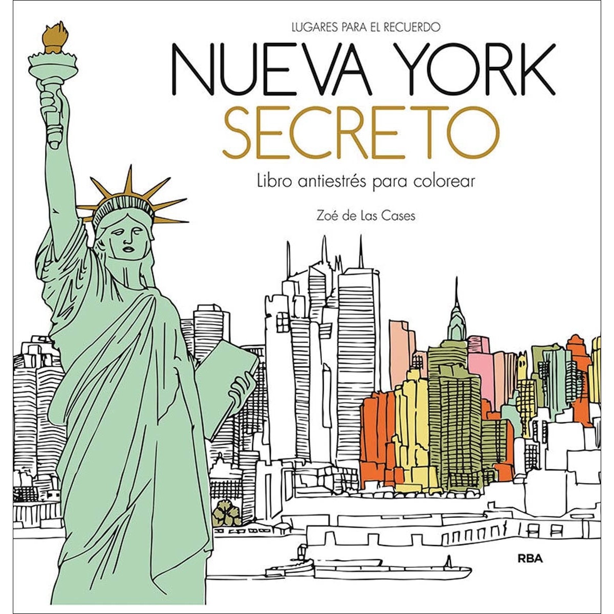 Imagem 0 de Nueva York secreto. Libro antiestrés para colorear (Capa mole)