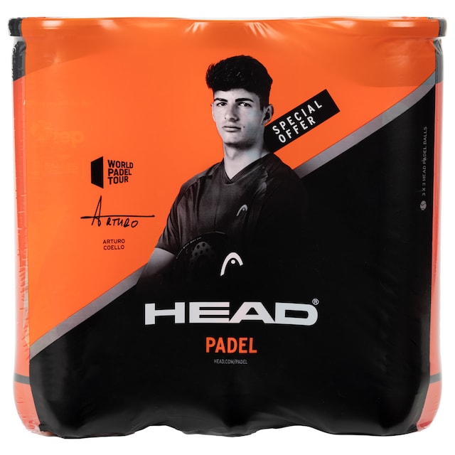 Imagen 0 de Tripack de pelotas de pádel Head