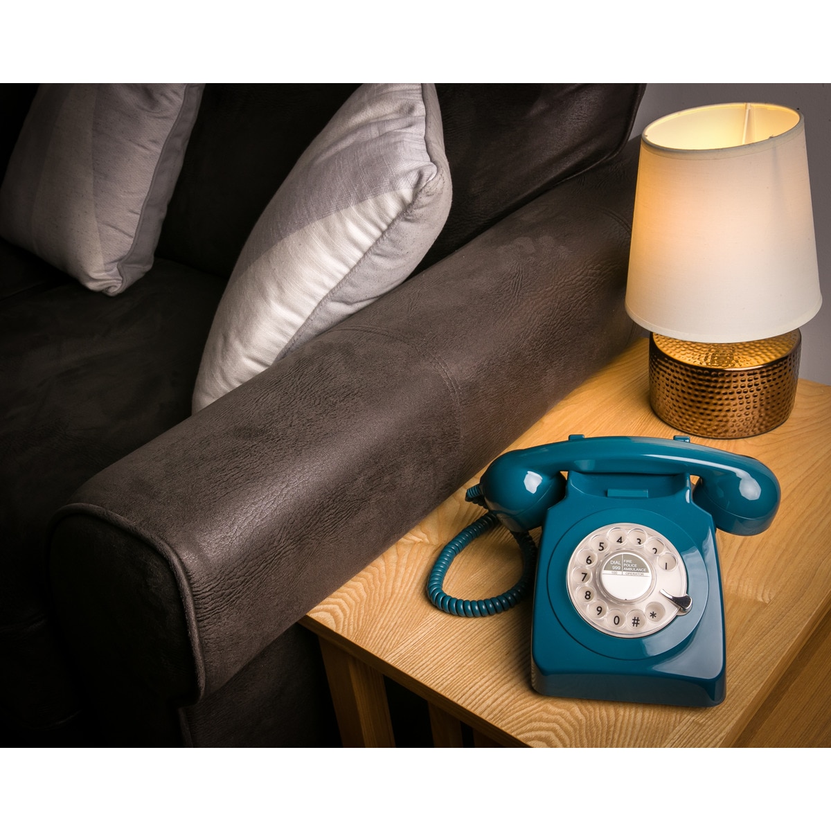Telefone Rotary - Azul 4