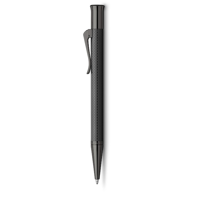 Imagem 0 de Esferográfica Guilloche Black Edition punta B em Preto Graf Von Faber-Castell - Preto