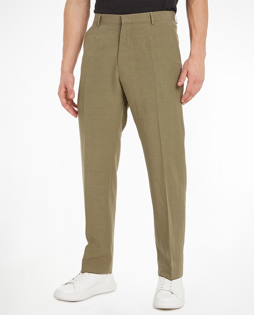 Imagen 0 de Pantalones de lino de hombre