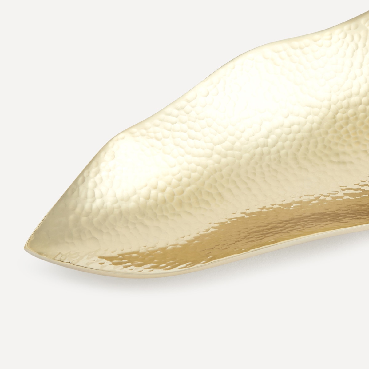 Bandeja decorativa Golden Leaf El Corte Inglés Ouro-4