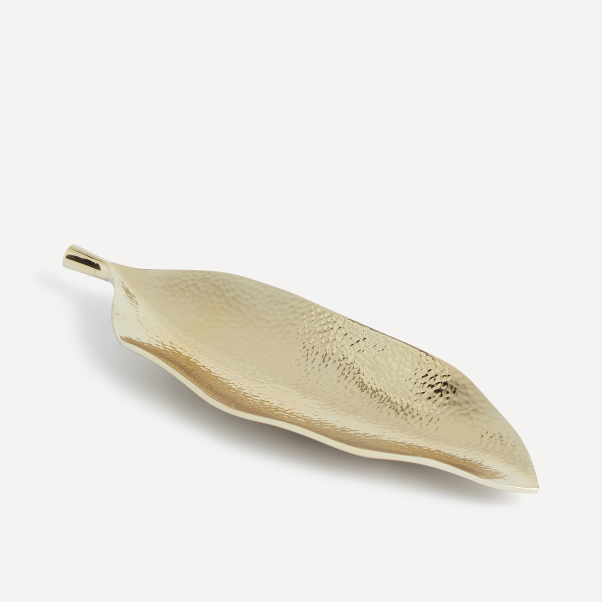 Bandeja decorativa Golden Leaf El Corte Inglés Ouro-1