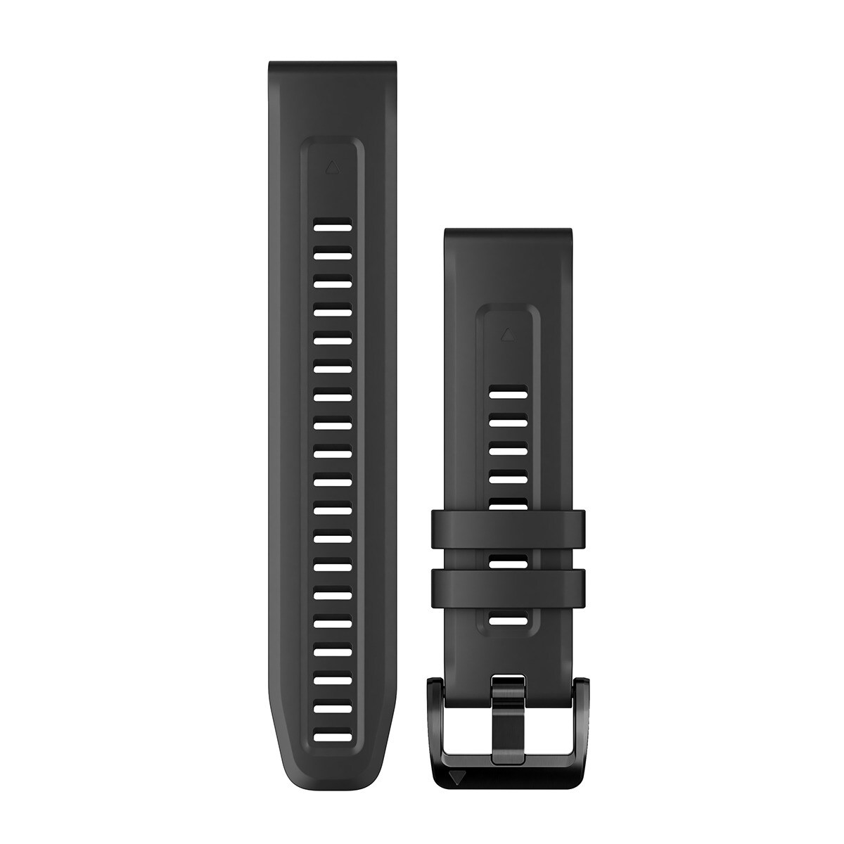Correia de Relógio QuickFit Silicone - 22mm Preto-1