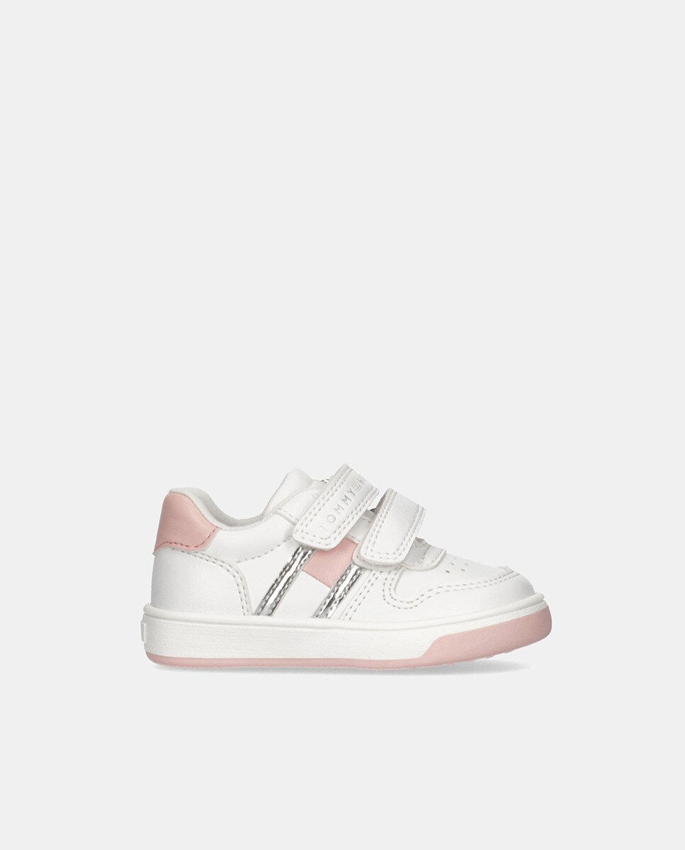 Chaussures basses style baskets à double bride autoagrippante