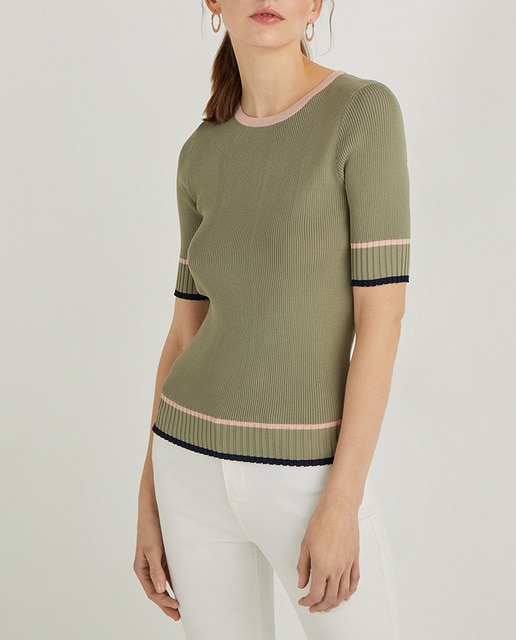 Imagen 0 de Jersey de mujer manga corta liso