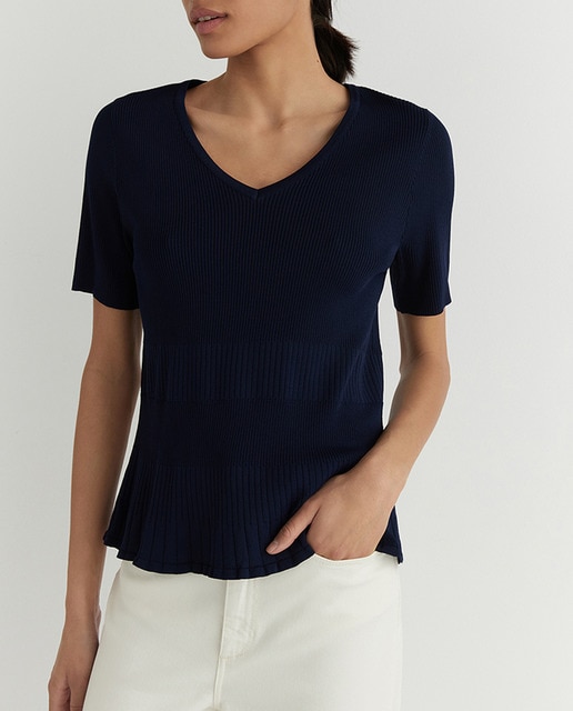 Imagen 0 de Jersey de mujer manga corta liso