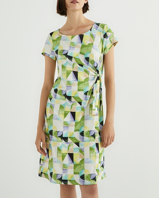 Imagen 0 de Vestido de mujer estampado manga corta