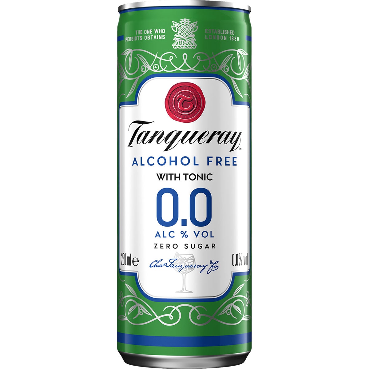 gin & tonic 0,0 London Dry Sin Alcohol lata 25 cl
