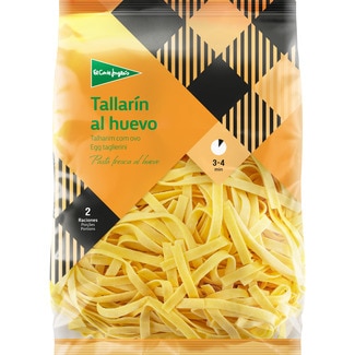 pasta fresca tallarín al huevo 2 raciones envase 250 g - El Corte Ingles