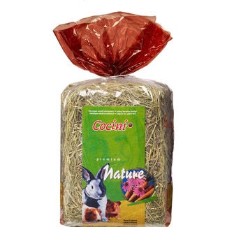 heno para conejos y roedores equinácea y zanahoria envase 500 g - Cocini