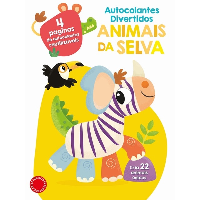 Imagem 0 de Animais da Selva - Autocolantes Divertidos
