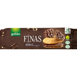 Bolachas Finas de Aveia com Chocolate Negro embalagem 150 g - Gullón