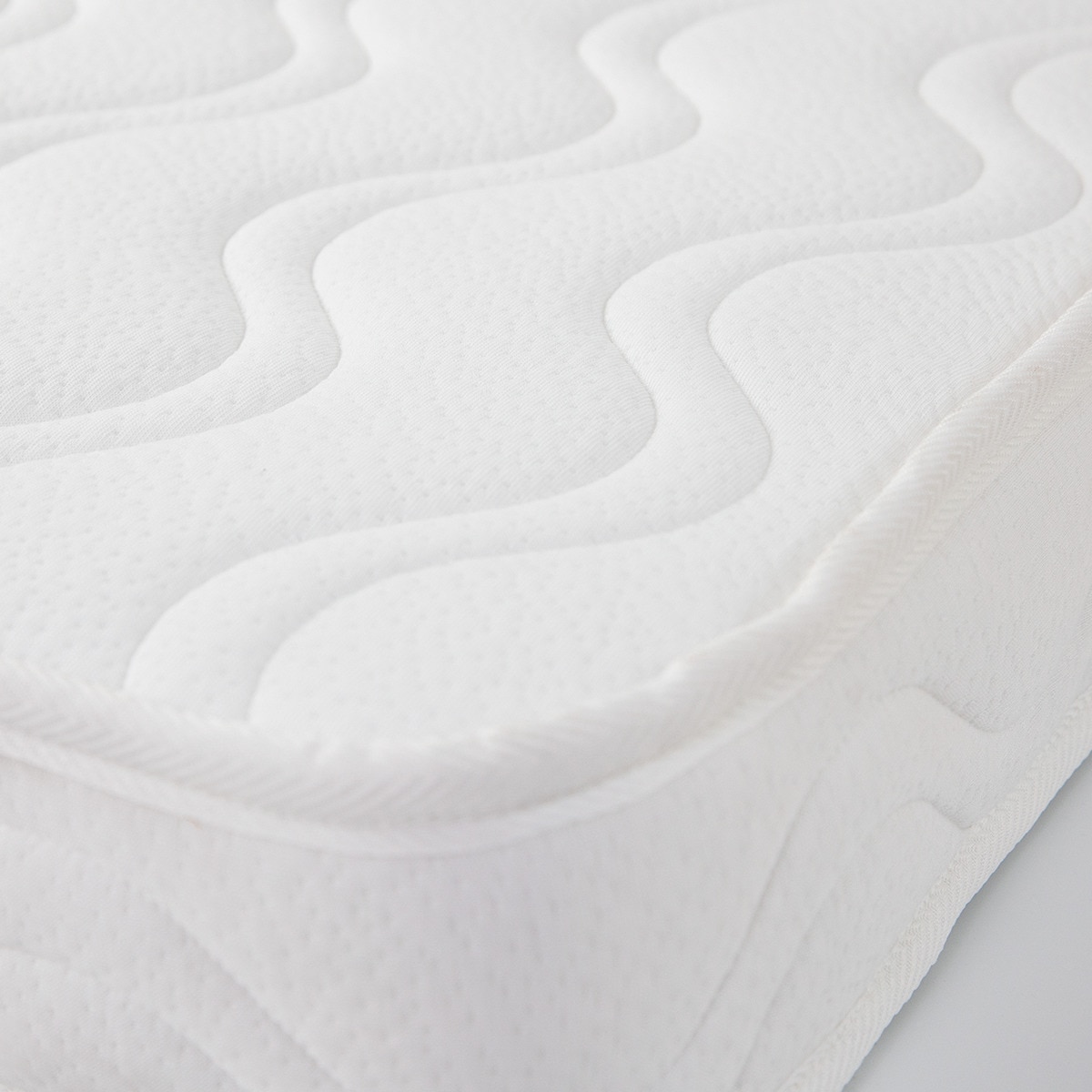 Colchão Viscoelástico para Berço - 140x70 cm Branco-2