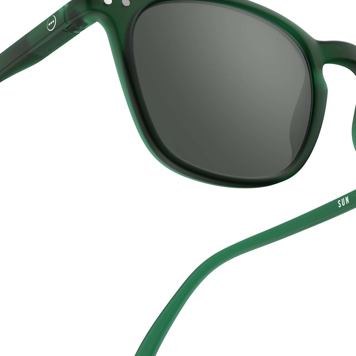 Óculos de Sol # E em Forma de Trapézio - Verde Verde-4