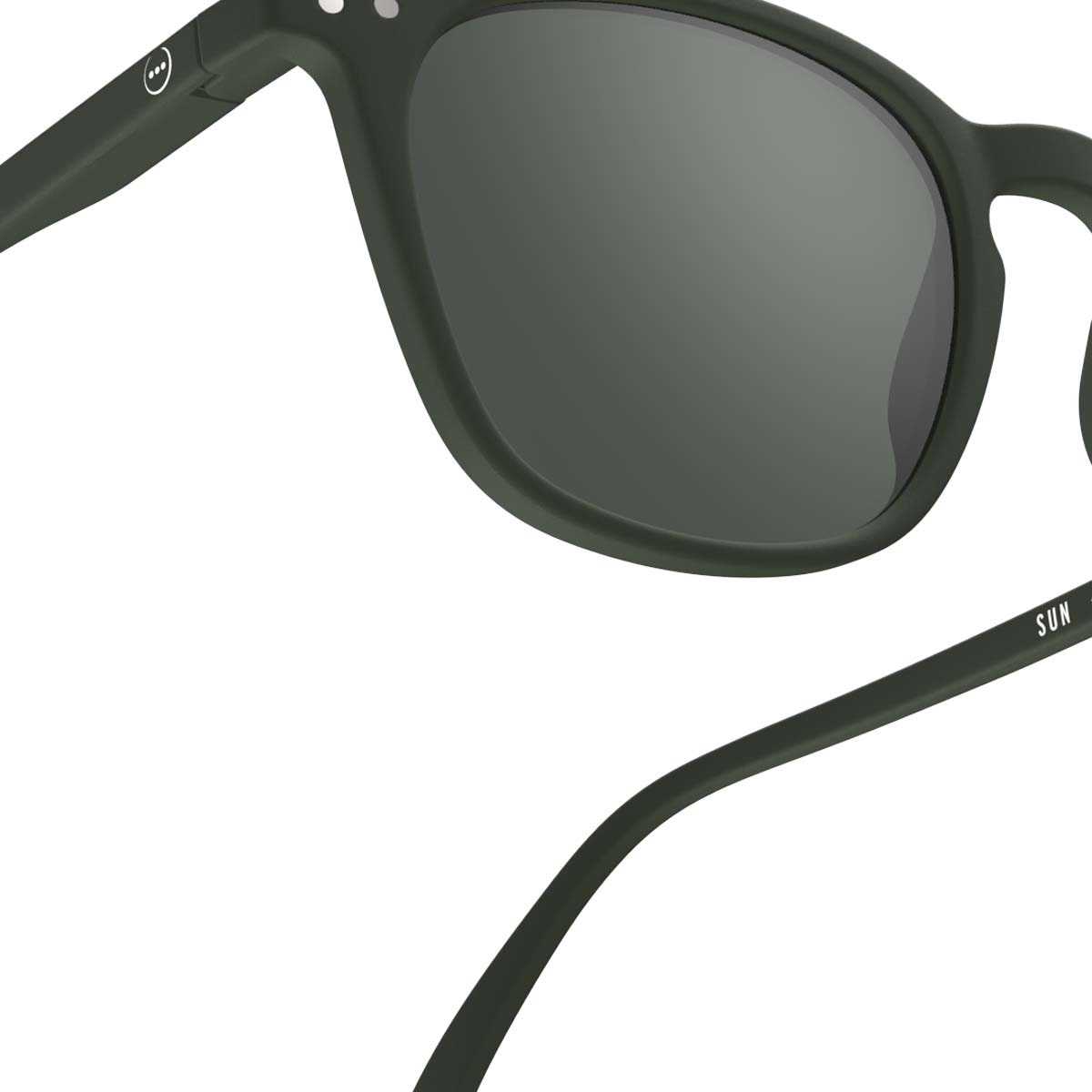 Gafas de sol Izipizi #E forma trapecio kaki 4