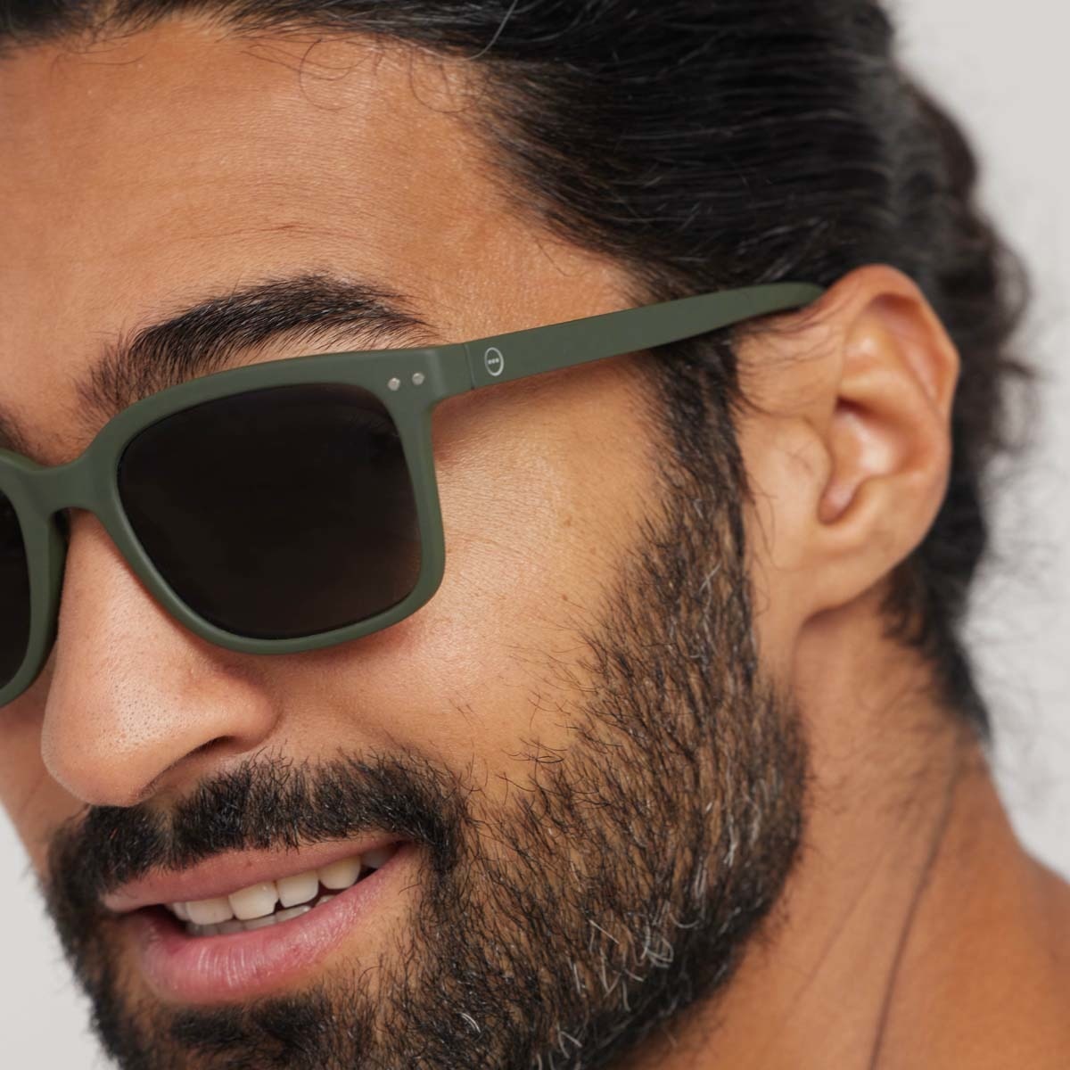 Gafas de sol Izipizi #E forma trapecio kaki 2