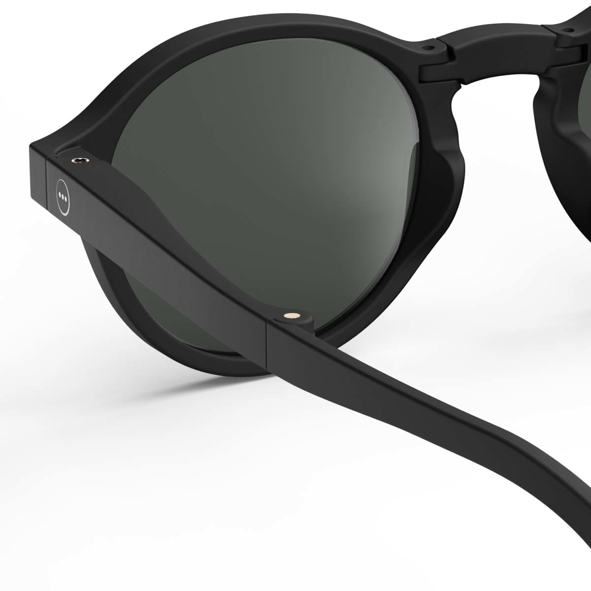 Óculos de Sol Dobráveis # F de Forma Pantos - Preto 5