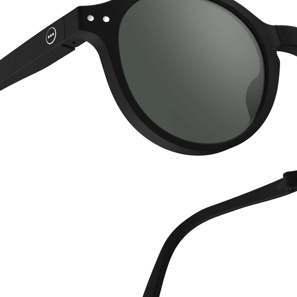 Óculos de Sol Dobráveis # F de Forma Pantos - Preto 4