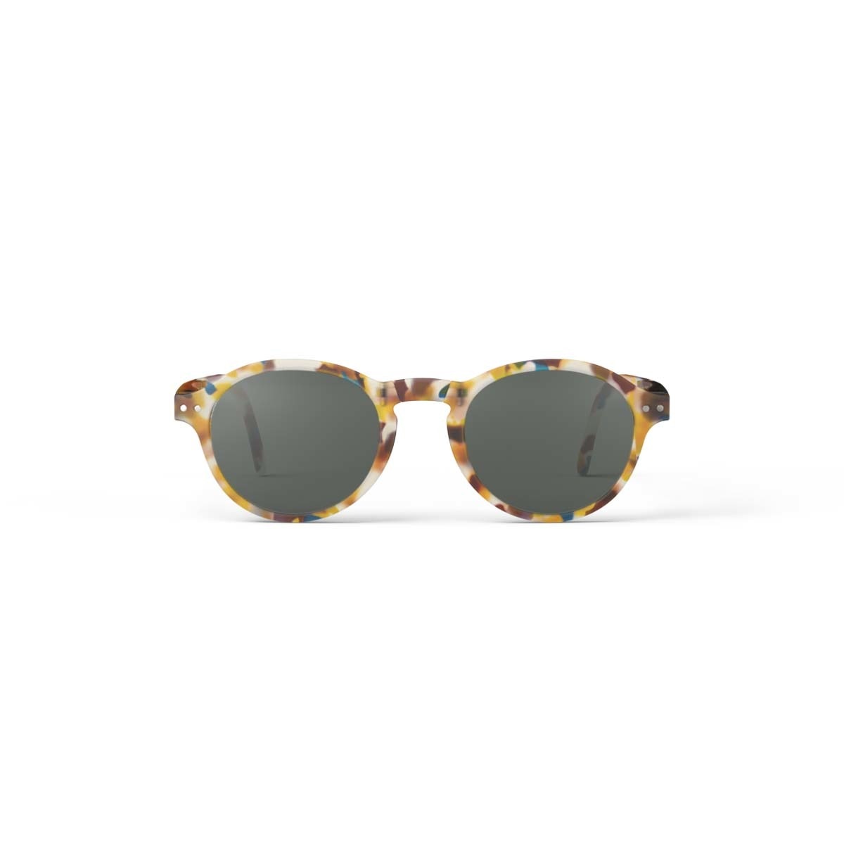 Gafas de sol plegables Izipizi #F forma pantos carey azul 1