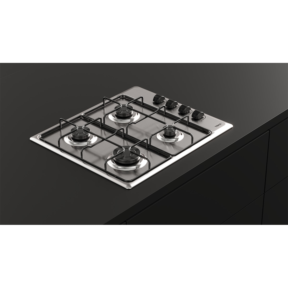 Placa de gas Teka 4 quemadores - HLX 640 KLA Acero Inox-7