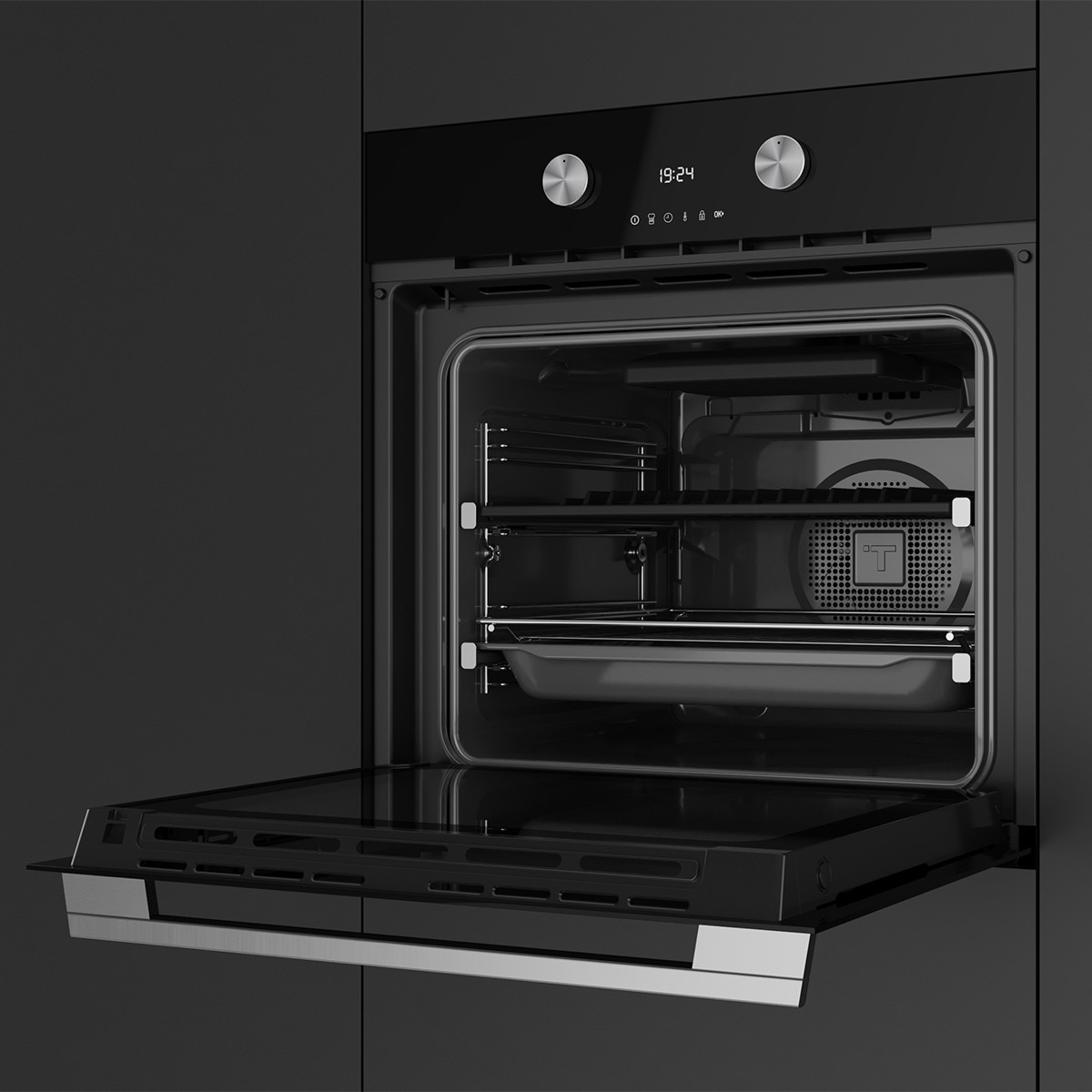 Horno multifunción Teka SteakMaster, Pirolisis - STEAK-LITE Negro-8