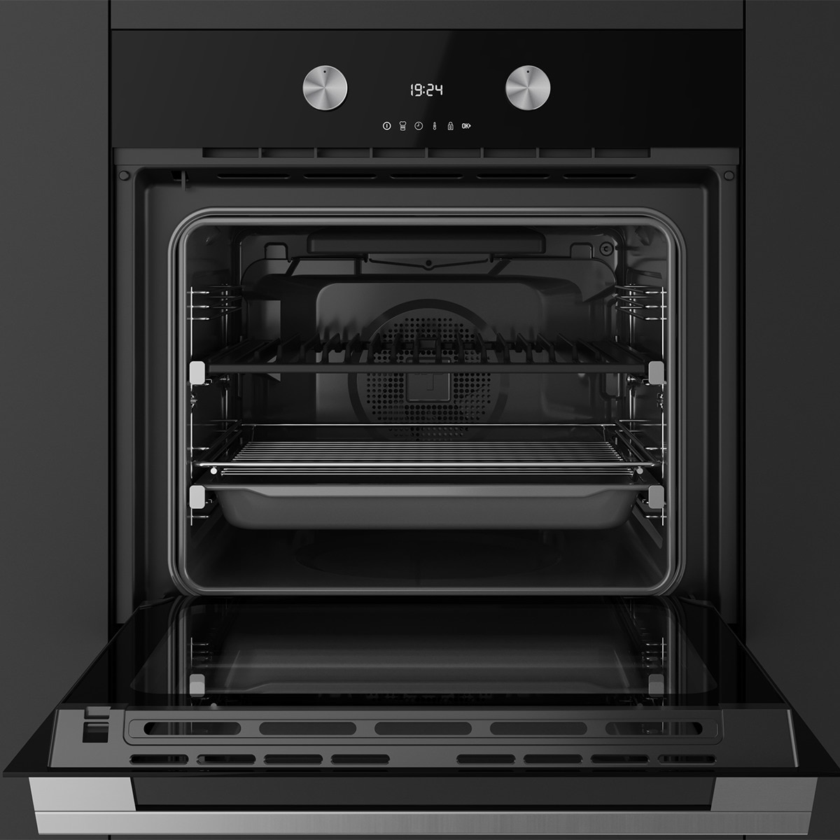 Horno multifunción Teka SteakMaster, Pirolisis - STEAK-LITE Negro-7