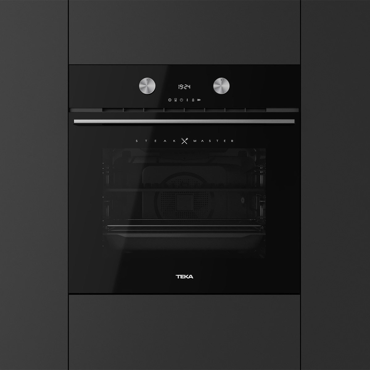 Horno multifunción Teka SteakMaster, Pirolisis - STEAK-LITE Negro-6