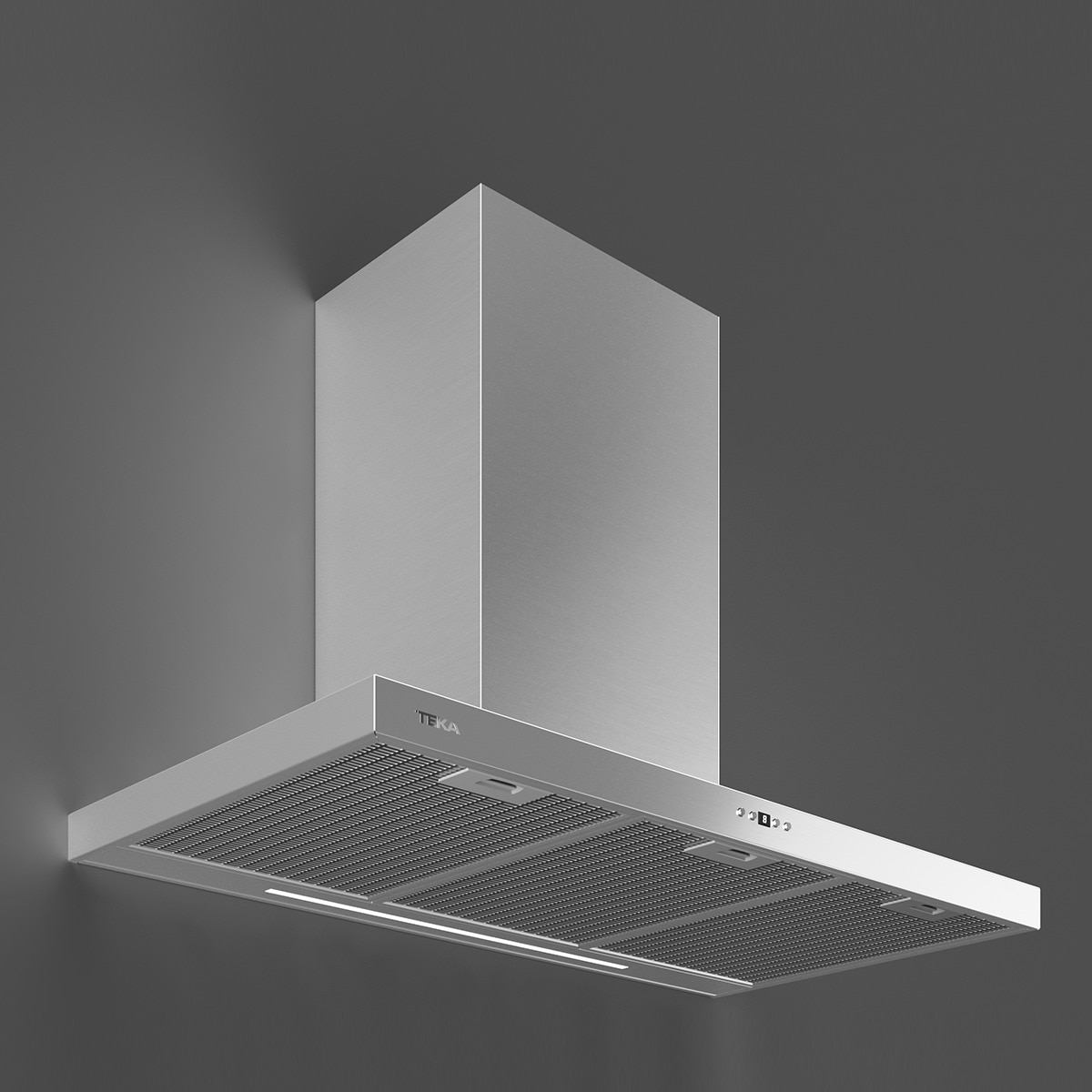 Exaustor de Parede Teka DSH 986 INOX de 280 W, 90 cm e com 4 Velocidades Aço inoxidável-6
