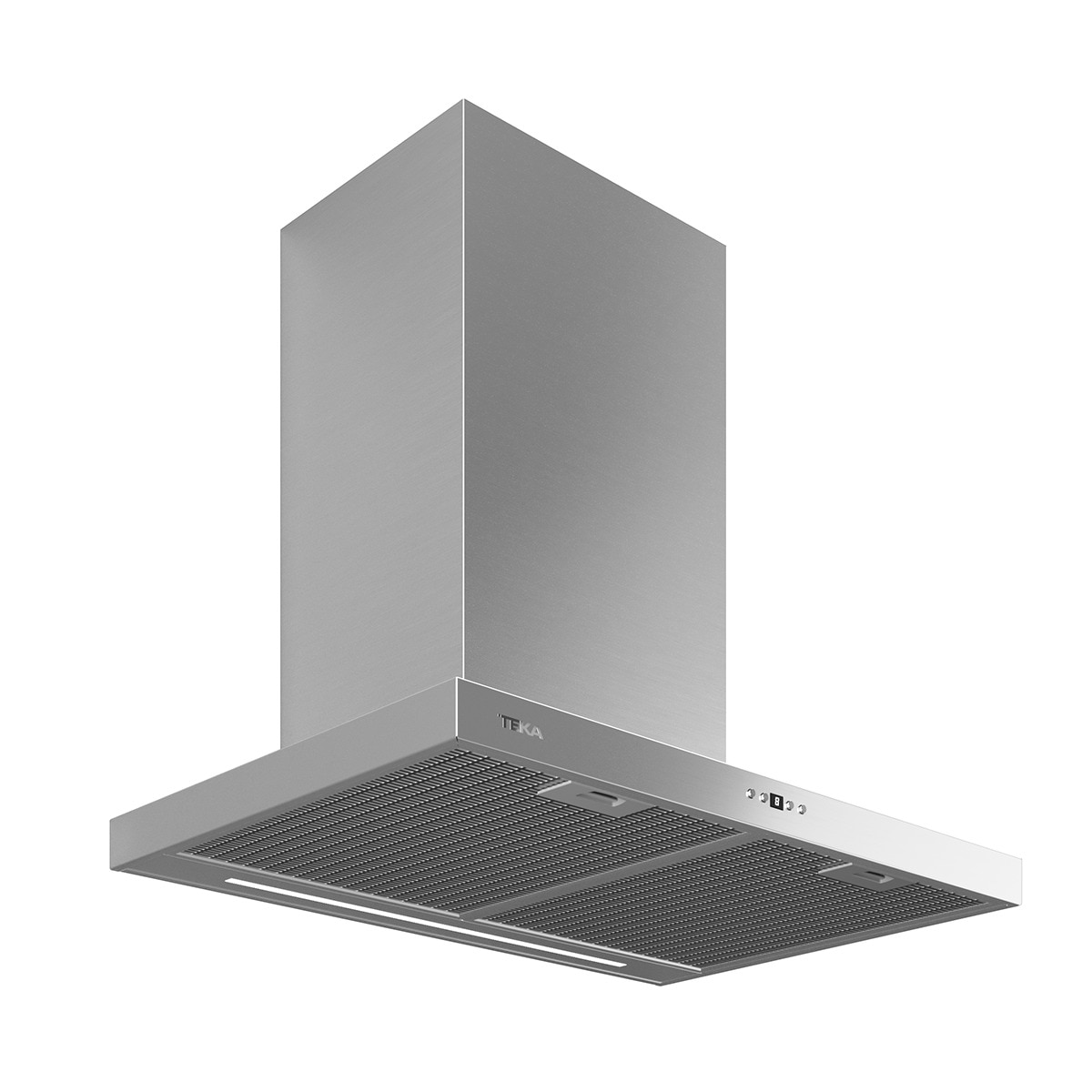Campana decorativa Teka con 3 velocidades + 1 intensiva y temporizador - DSH 786 INOX Acero Inox-3