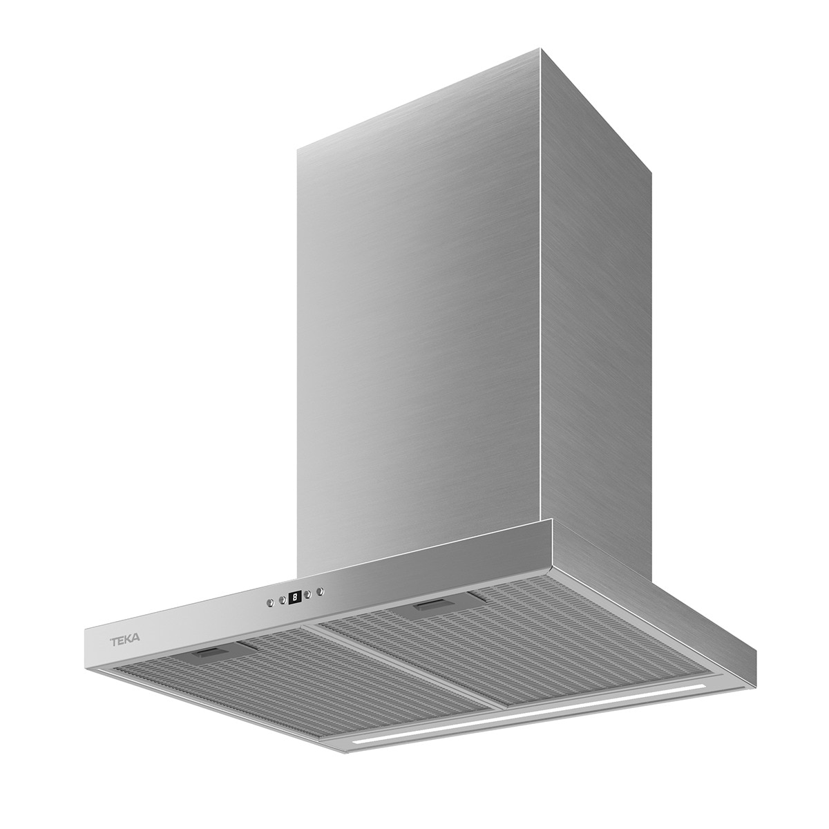 Campana decorativa Teka con 3 velocidades + 1 intensiva - DSH 686 INOX Acero Inox-4