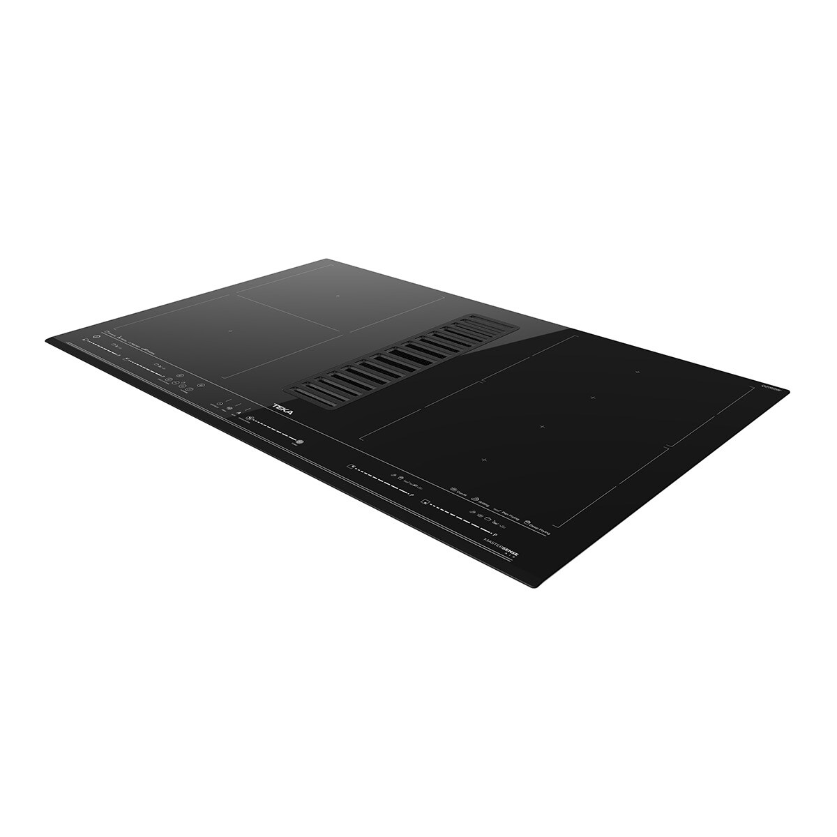 Placa de inducción Teka 6 zonas de cocción, extractor integrado - AFF 87601 MST Negro-5