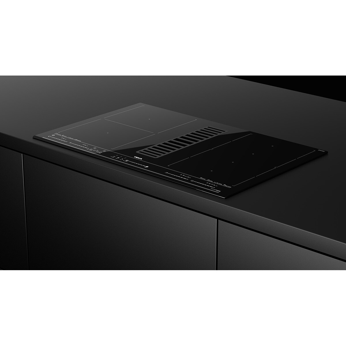 Placa de inducción Teka 6 zonas de cocción, extractor integrado - AFF 87601 MST Negro-8