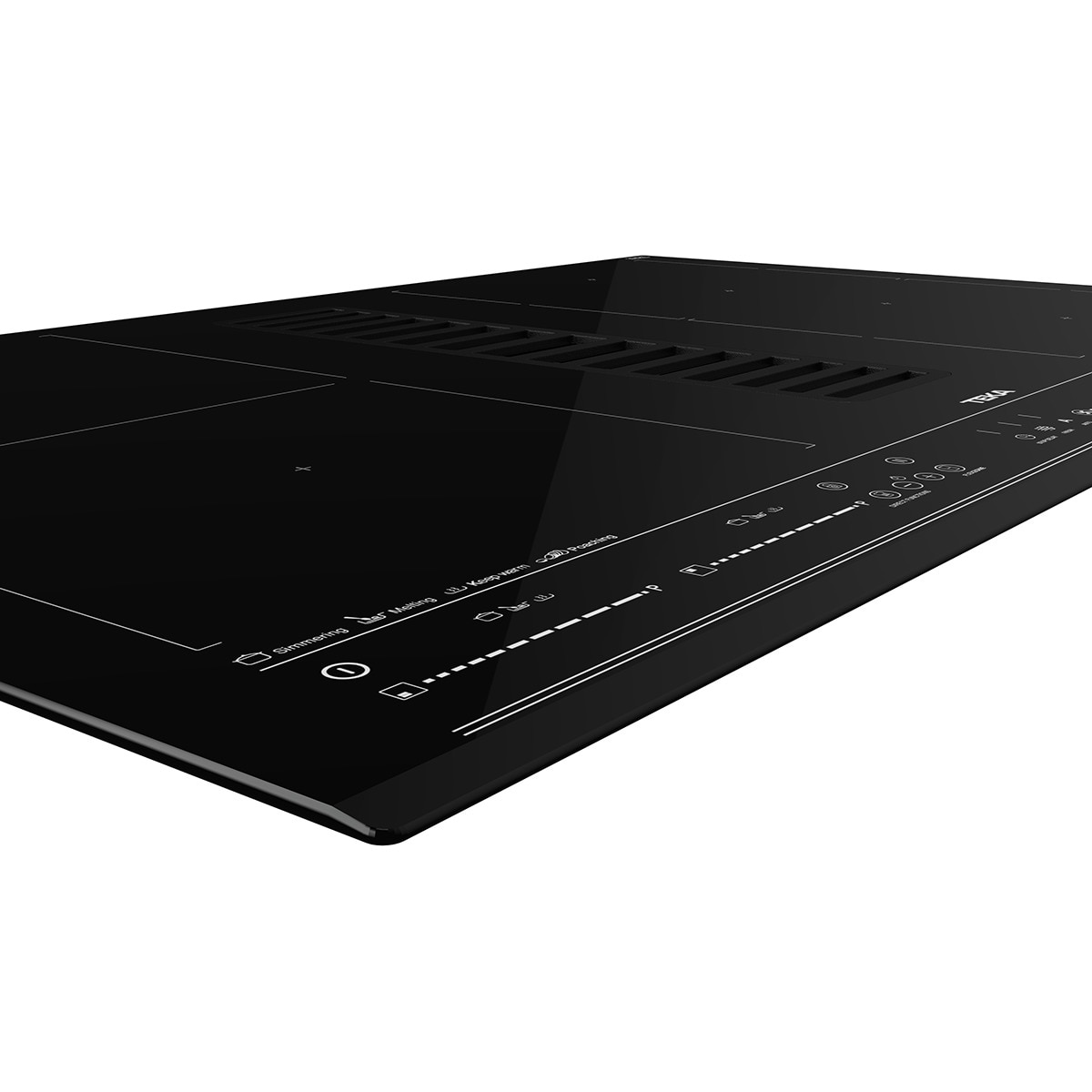 Placa de Indução com Exaustor Integrado Teka AFF 87601 MST de 6 Zonas e de 80 cm - Preto Preto-6