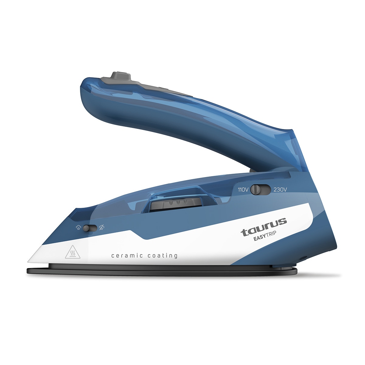 Plancha de viaje Taurus Easytrip con mango abatible 2