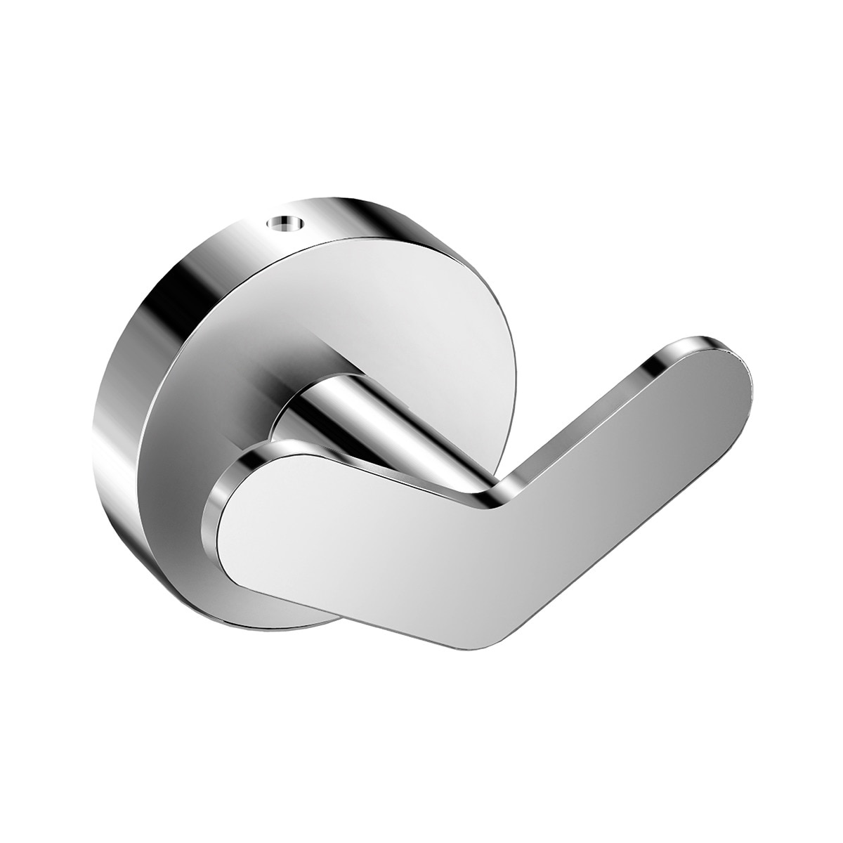 Percha doble de baño Start Cosmic Cromo-1