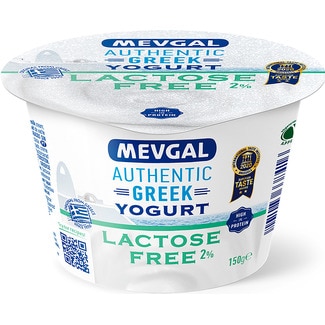 Iogurte Grego 2% sem Lactose embalagem 150 g - Mevgal