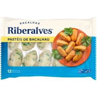 Pastéis de Bacalhau embalagem 360 g - Riberalves