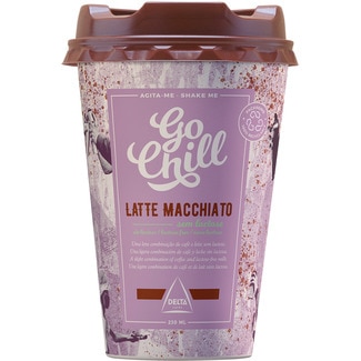 Latte Macchiato sem Lactose copo 230 ml - Go Chill