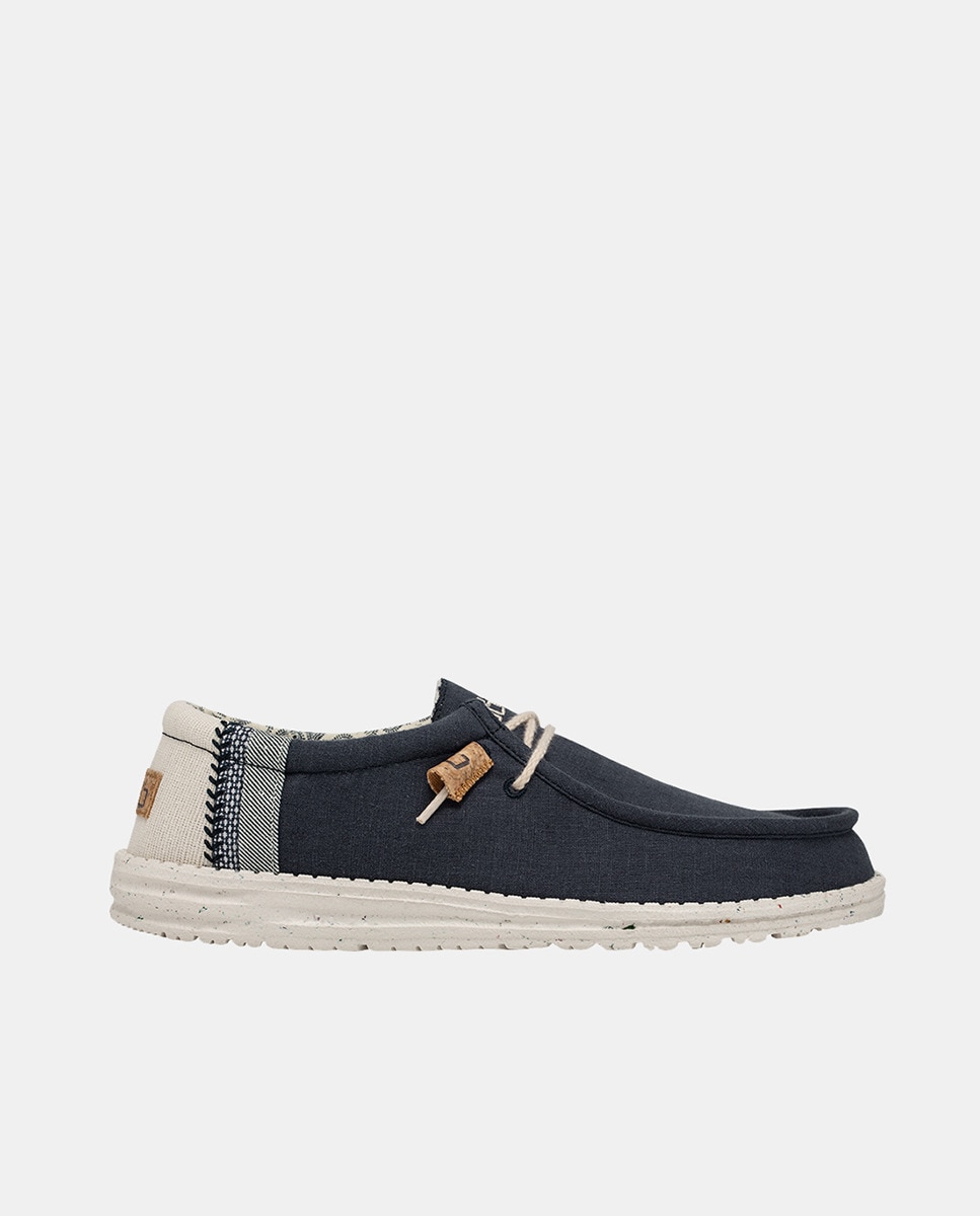 Chaussures à lacets Wally Linen en toile à semelle Ultralight