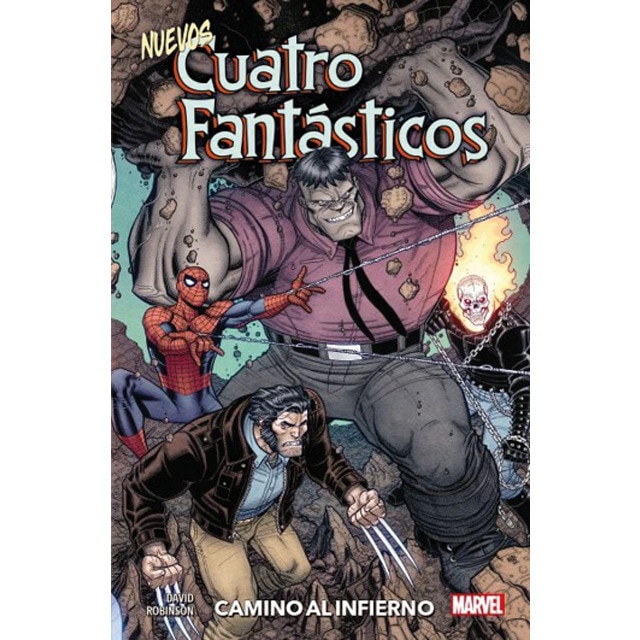 Imagem 0 de 100% MARVEL LOS NUEVOS 4 FANTÁSTICOS (Capa mole)