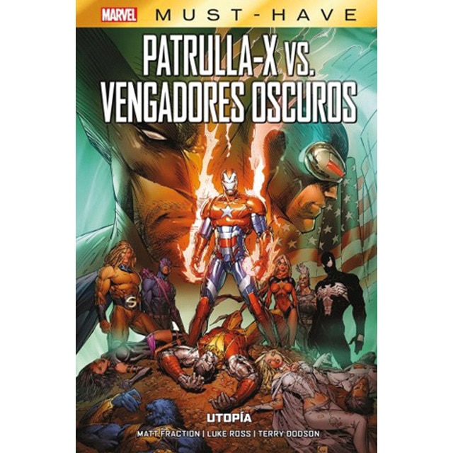 Imagem 0 de MARVEL MUST HAVE PATRULLA-X VS. VENGADORES OSCUROS. UTOPÍA (Capa dura)